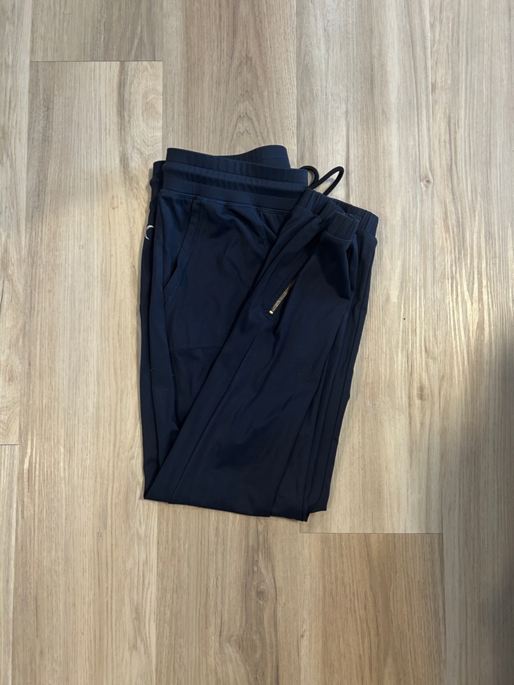 Women’s Navy Blue Athletic Jogger Pants - Comfortable Everyday Wear